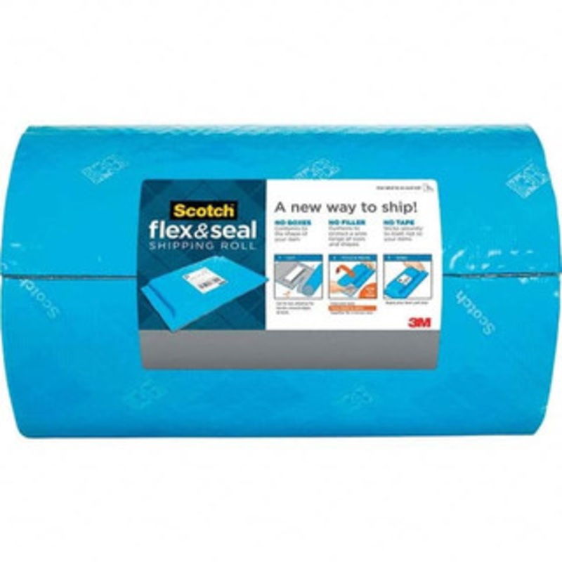 3M 15 x 50 ft. Blue Synthetic Rubber Adhesive Packaging Tape Polyethylene Film Backing, 77 mil Thick 7100206754 – 99440653