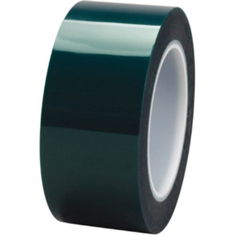 3M 2 Wide x 215 ft. Long x 3.2 mil Green Polyester Film Masking Tape Silicone Adhesive, 37 Lb/In Tensile Strength, Series 8992 7000049777 – 63990543