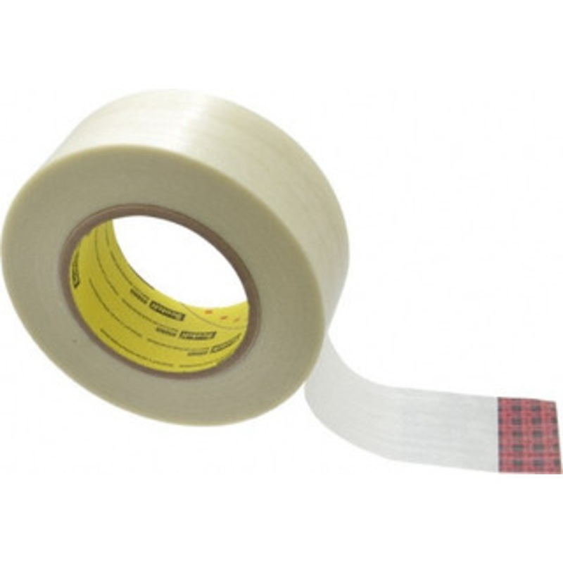 3M 2 x 60 Yd Clear Rubber Adhesive Packaging Tape Polypropylene Film Backing, 6.6 mil Thick, 380 Lb Tensile Strength, Series 898MSR 7000124638 – 04582896
