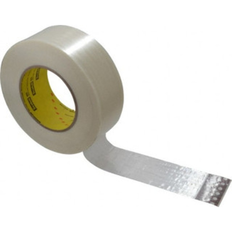 3M 2 x 60 Yd Clear Rubber Adhesive Packaging Tape Polypropylene Film Backing, 7.7 mil Thick, 270 Lb Tensile Strength, Series 880 7000123811 – 04582862