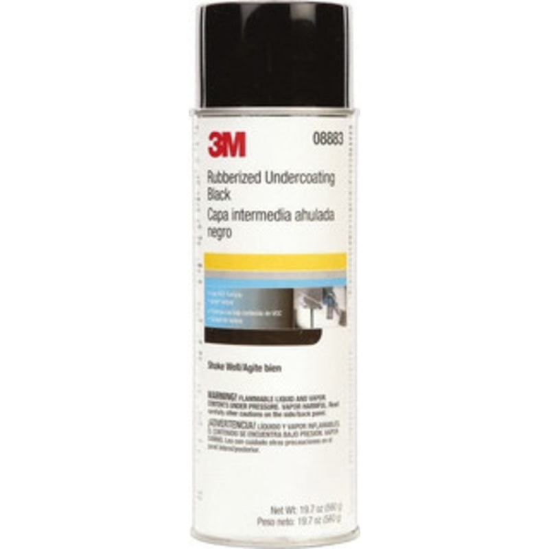 3M Automotive Rust Prevention Coatings & Paints, Type: Rubberized, Container Size: 19.7 oz., Container Type: Aerosol Can, Color: Black, PSC Code: 8010 7100166585 – 77159549