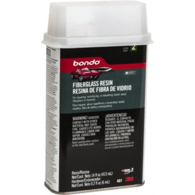 3M Fiberglass Resin 14 oz Resin, 0.20 oz Liquid 7000120083 – 00001941