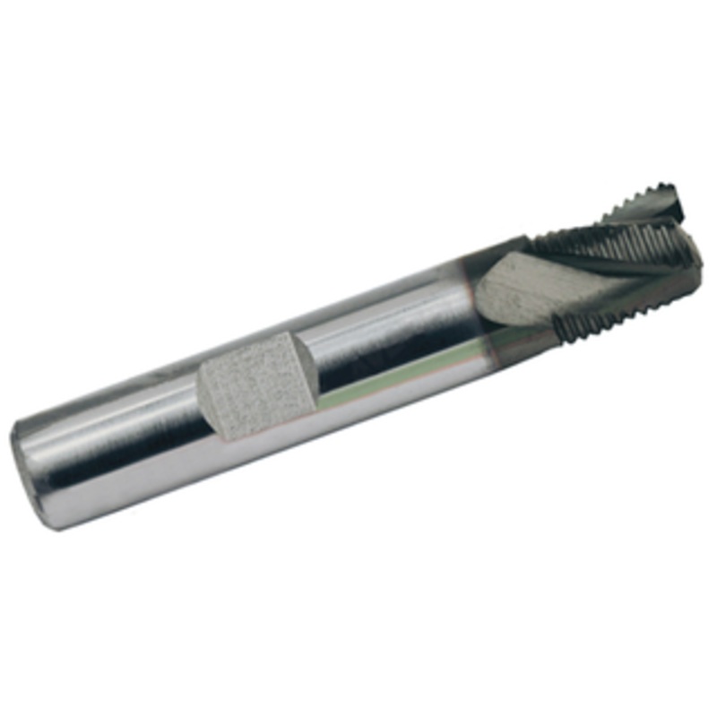 YG-1 Tank Power ASP Powdered Metal Fine Pitch TiAlN Futura Roughing End Mill, 1/2  Size
