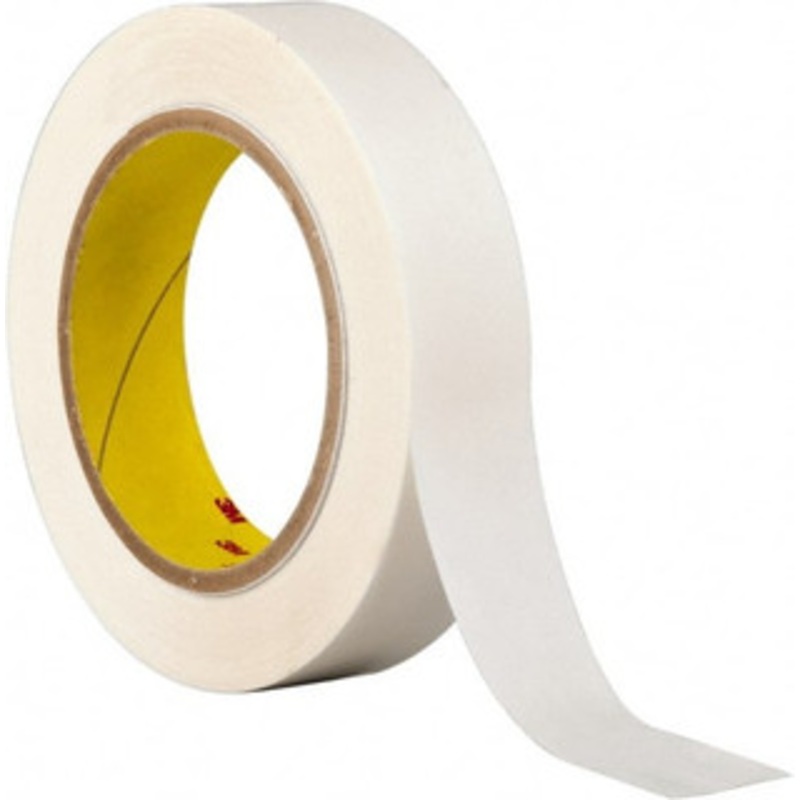 3M 1 x 36 Yd Acrylic Adhesive Double Sided Tape 3.9 mil Thick, Clear, Polyester Film Liner, Continuous Roll, Series 444 7000048420 – 65364614