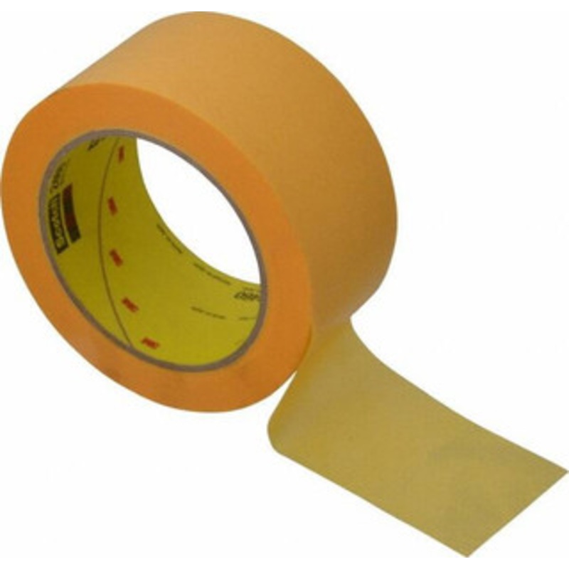 3M 2 Wide x 180 ft. Long x 3.3 mil Bronze Paper Masking Tape Acrylic Adhesive, 17 Lb/In Tensile Strength, Series 2460 7100106569 – 43250828