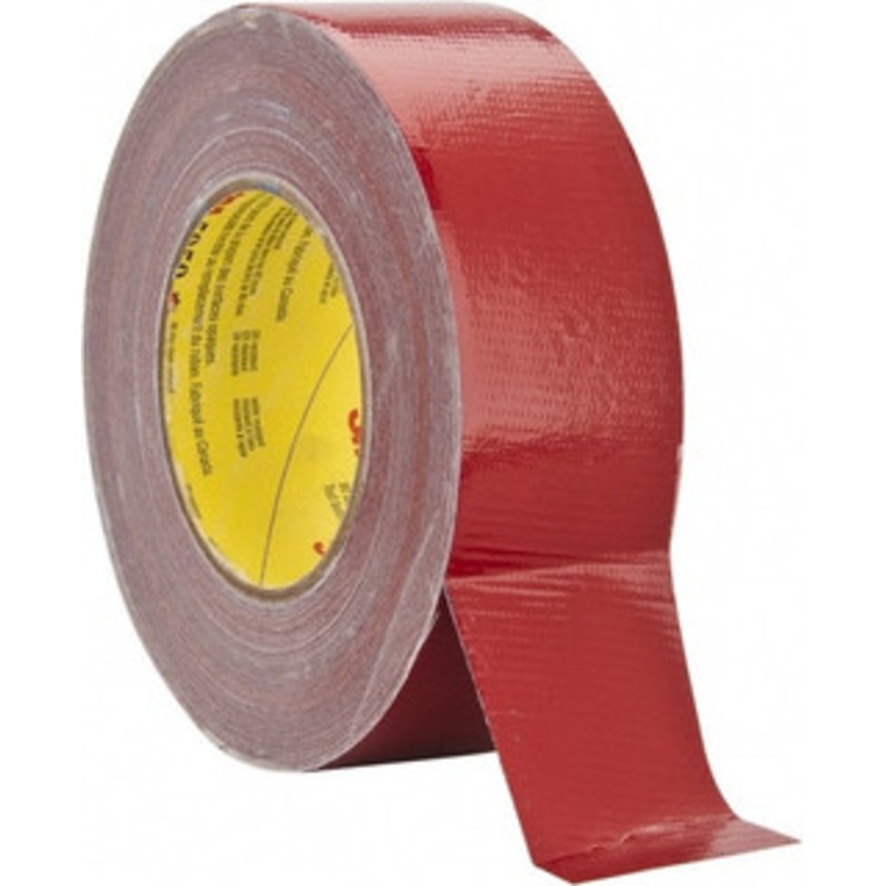 3M 2 Wide x 45 Yd Long x 12 mil Red Polyethylene Film Masking Tape Rubber Adhesive, 35 Lb/In Tensile Strength, Series 5959 7000124742 – 65368979