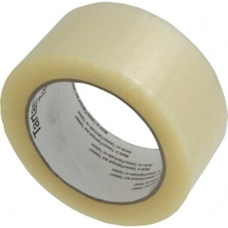 3M 2 x 110 Yd Clear Acrylic Adhesive Sealing Tape Polypropylene Film Backing, 1.6 mil Thick, 40 Lb Tensile Strength, Series 302 7000141032 – 57093726
