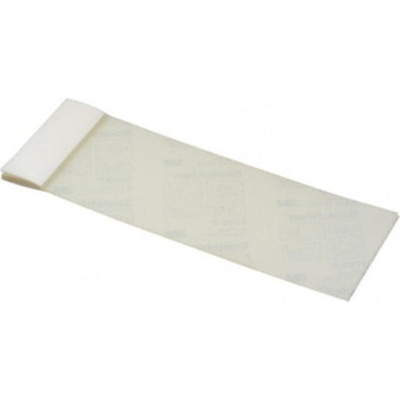 3M 25 Sheets per Pad, 40 Pads per Pack, 2 x 6 Clear Rubber Adhesive Sealing Tape Polypropylene Film Backing, 3.1 mil Thick, 70 Lb Tensile Strength, Series 3750P 7000048510 – 65363921