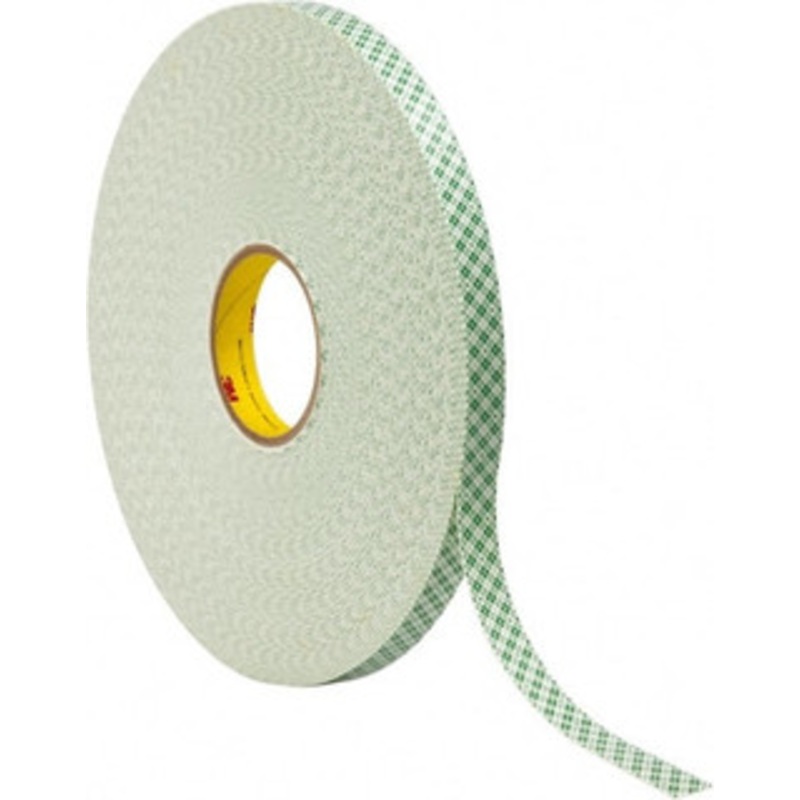 3M 3/4 x 72 Yd Acrylic Adhesive Double Sided Tape 1/32 Thick, Off-White, Urethane Foam Liner, Continuous Roll, Series 4032 7000048485 – 65364572