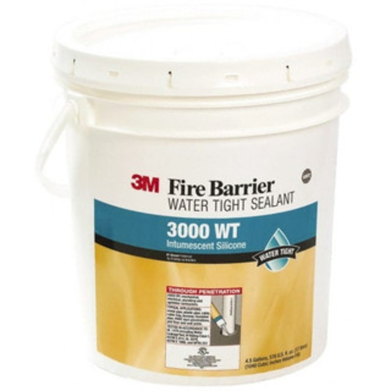 3M 4.5 Gal Pail Gray RTV Silicone Joint Sealant 14 to 230F Operating Temp, Series 3000WT 7100006306 – 85058428