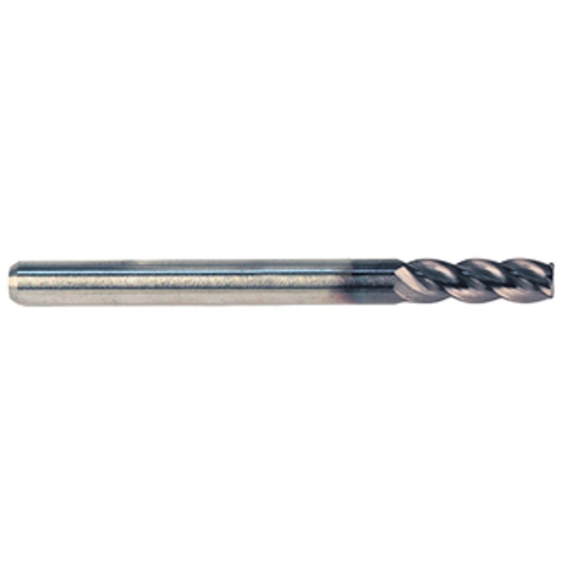 M.A. Ford 4 Flute ALtima Coated Carbide Single End Mill, 3/8 Size & Shank Diameter, 7/8 Length of Cut,  2-1/2 Overall Length