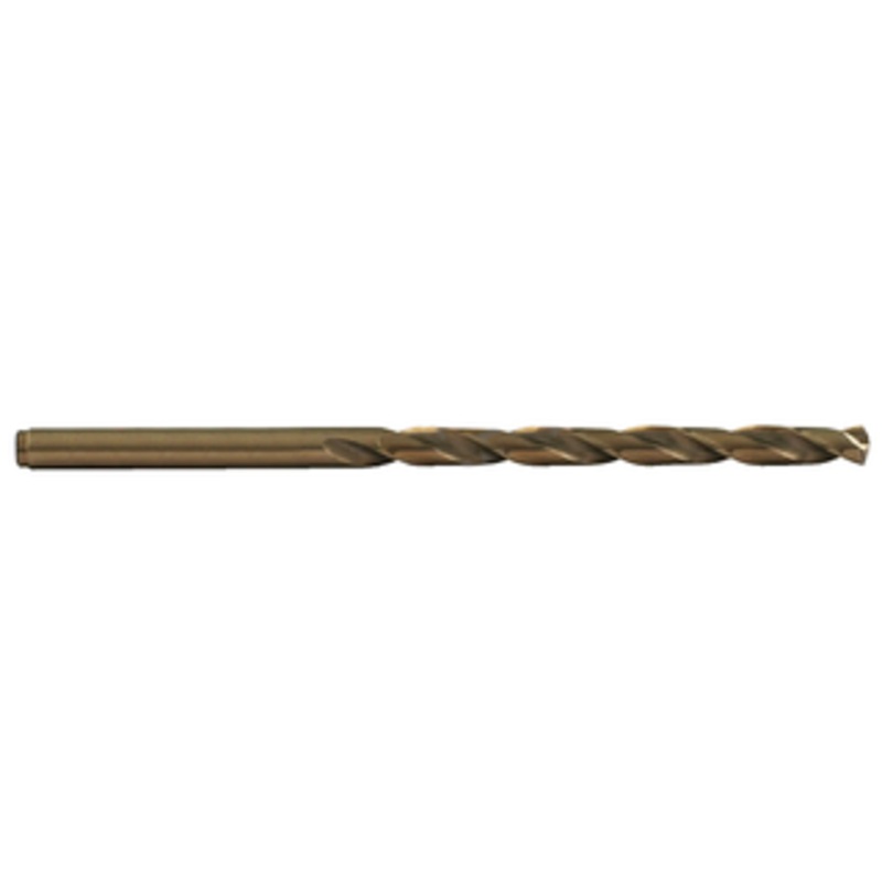 Precision Twist Drill Cobalt 135 Point Jobbers Length Twist Drill, #45 Size, .0820 Decimal Size, 2-1/8 Overall Length