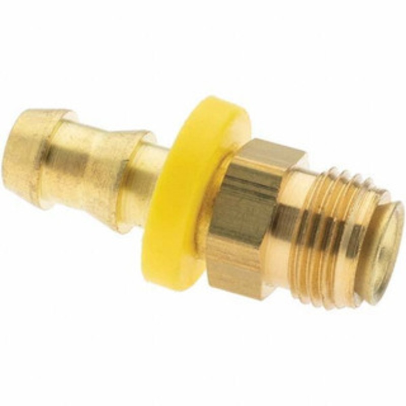 Value Collection 3/8 ID 3/8 UNF Barbed Push On Inverted Male Swivel Brass BD-11724-1 – 53580148