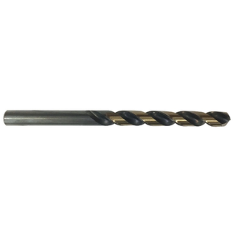 Viking Ultra Bor 135 Super Premium H.S.S. High Helix Flute Jobbers Drill, 29/64 Size, .4531 Decimal Size, 4-3/16 Flute Length, 5-5/8 Overall Length