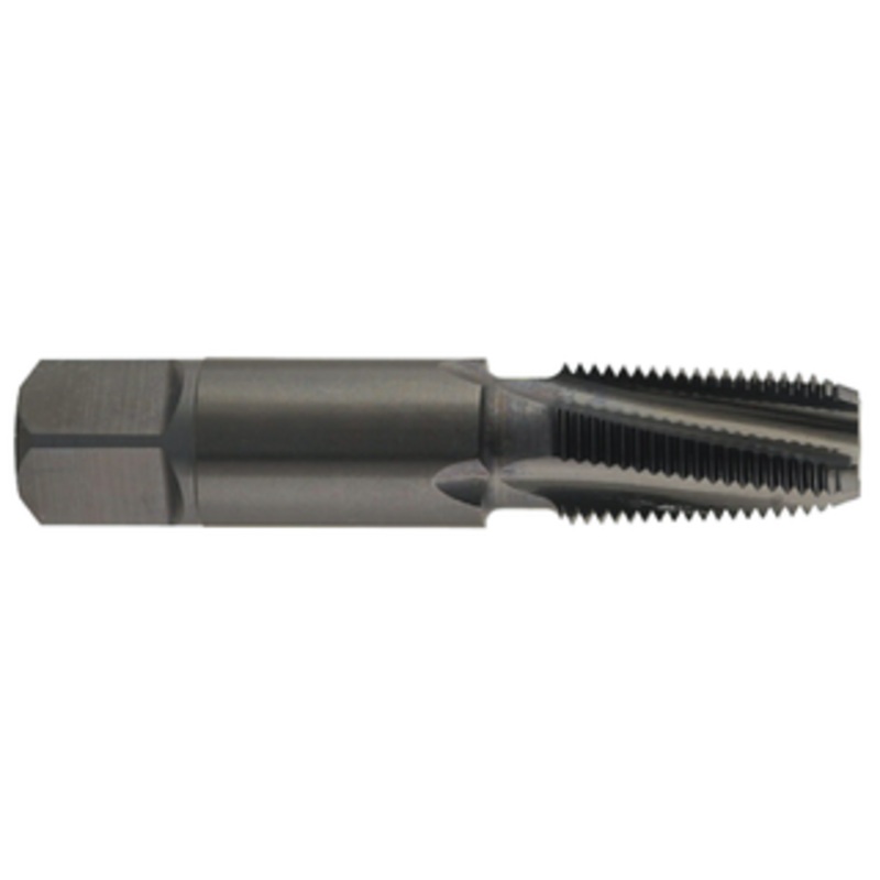 YMW Vanadium H.S.S.ZELX SS NPT Spiral Flute Pipe Tap,  1/8-27 Thread Size