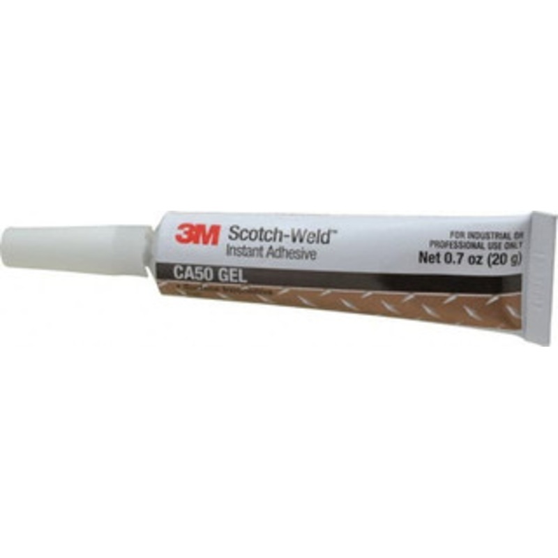 3M 0.70 oz Tube Clear Instant Adhesive Series CA50, 60 to 120 sec Fixture Time, 24 hr Full Cure Time, Bonds to Cardboard, Cork Board, Fabric, Fiberglass, Foam, Metal, Plastic, Rubber & Vinyl 7100002517 – 65861544