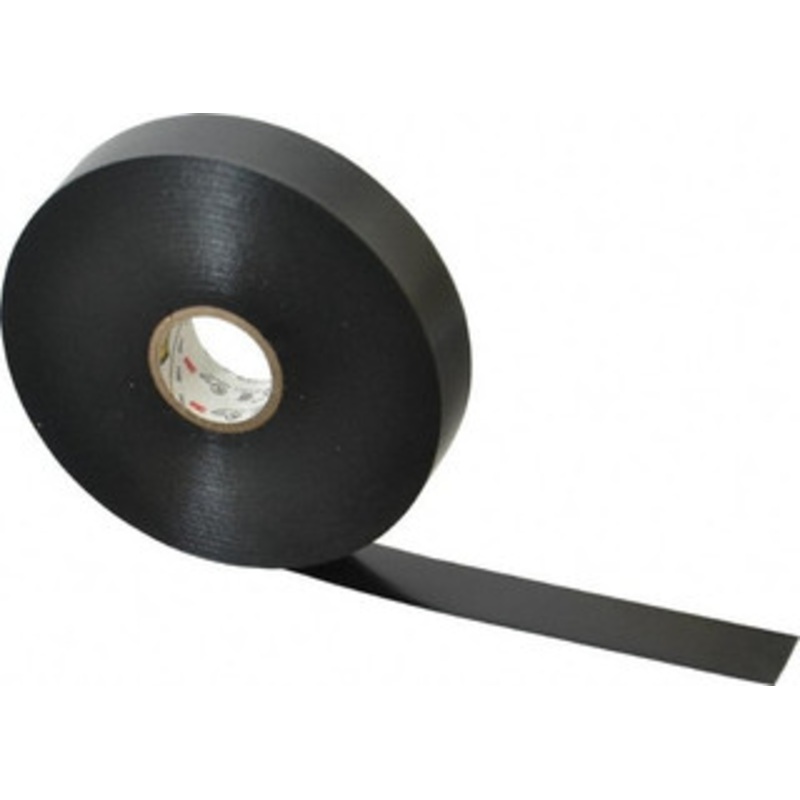 3M 1 x 110 ft. x 8.5 mil Black Vinyl Electrical Tape Rubber Adhesive, 0 to 220F, Series 88 7000057832 – 77653988