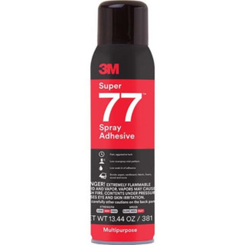 3M 13.44 oz Aerosol Clear Spray Adhesive High Tack, 150F Heat Resistance 7010366503 – 39907464