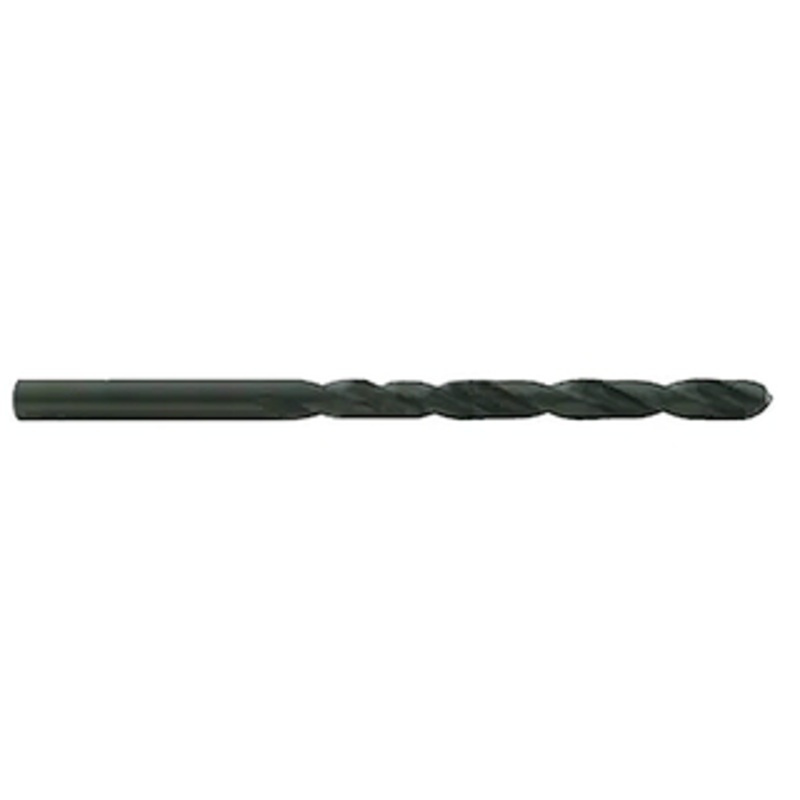 Precise Surface Treated H.S.S. Jobbers Length Twist Drill, Size #22, .1570 Decimal Diameter, 2 Flute Length, 3-1/8 Overall Length