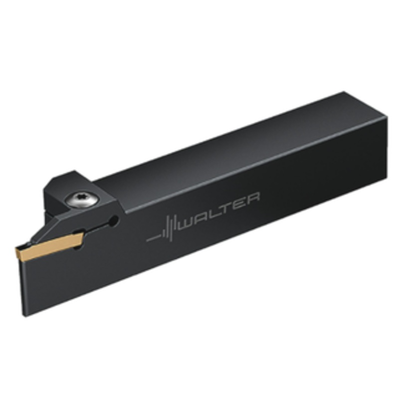 Walter Grooving Tool Holder .750 Shank Right Hand, 0.118-0.128 Insert Width, .827 Max Depth Cut/Groove, 5.906 Overall Length – G1011.12R-3T21GX24