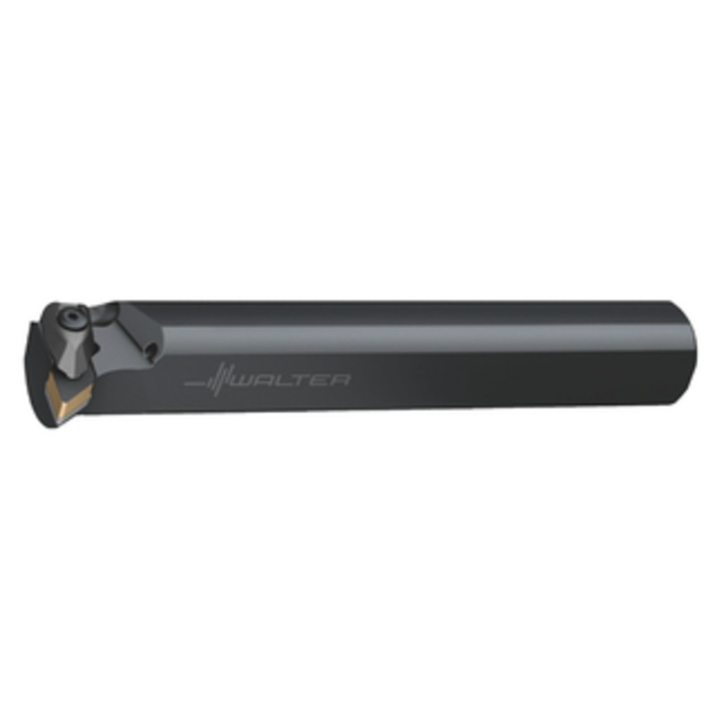Walter Indexable Right Hand ToolHolder for DNMG43_ Insert, 1.5 Shank Dia., -11 Rake Angle, 12 OAL – A24T-DDUNR4