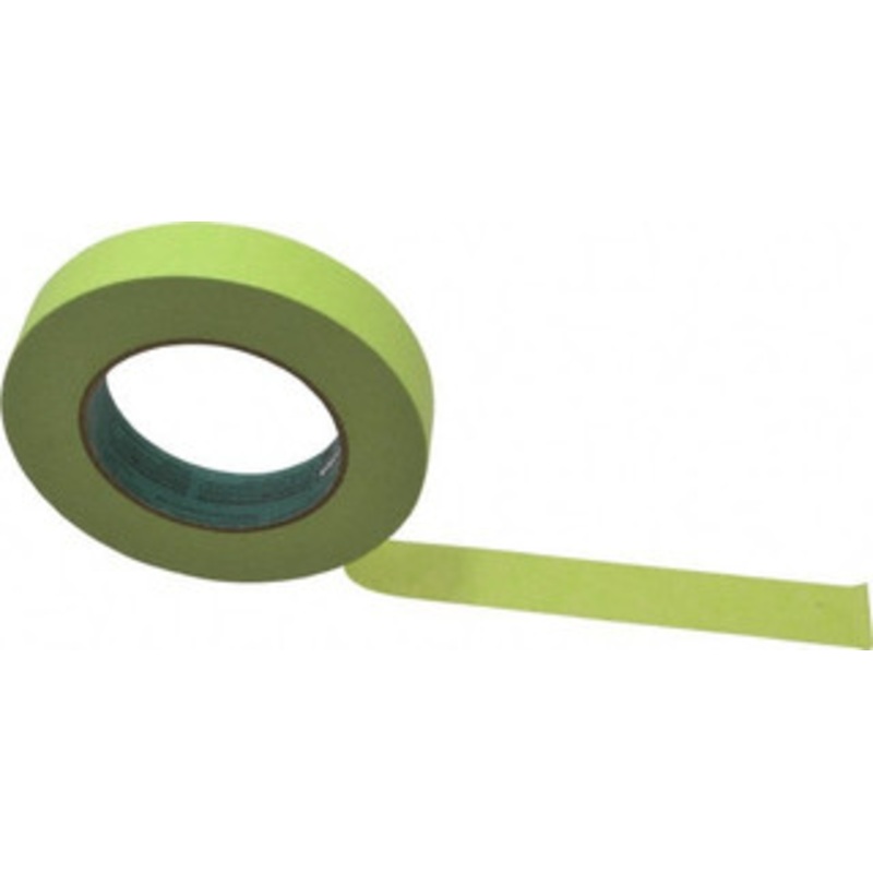 3M 1 Wide x 180 ft. Long x 6 mil Green Crepe Paper Masking Tape Rubber Adhesive, 24 Lb/In Tensile Strength, Series 2060 7000126655 – 06887061