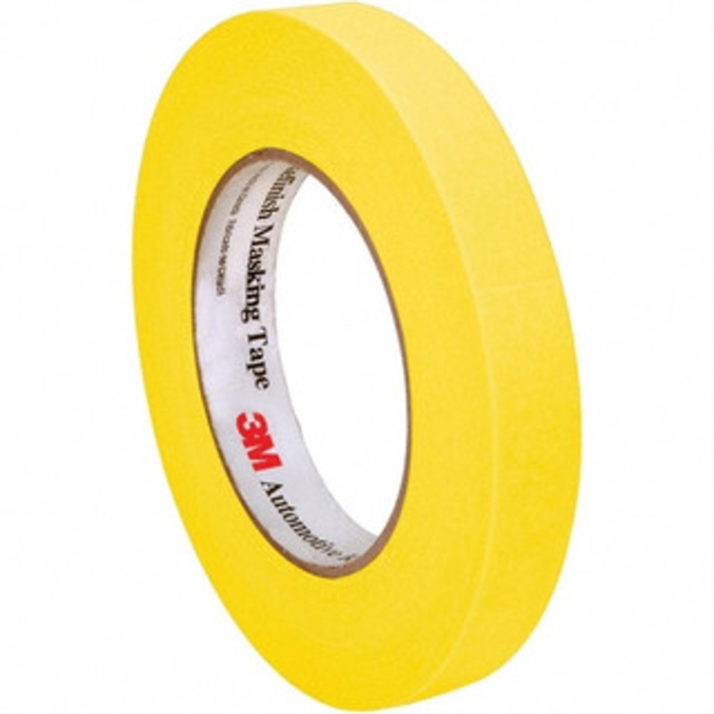 3M 18mm Wide Masking/Painters Tape Rubber Adhesive 7000119815 – 44693182
