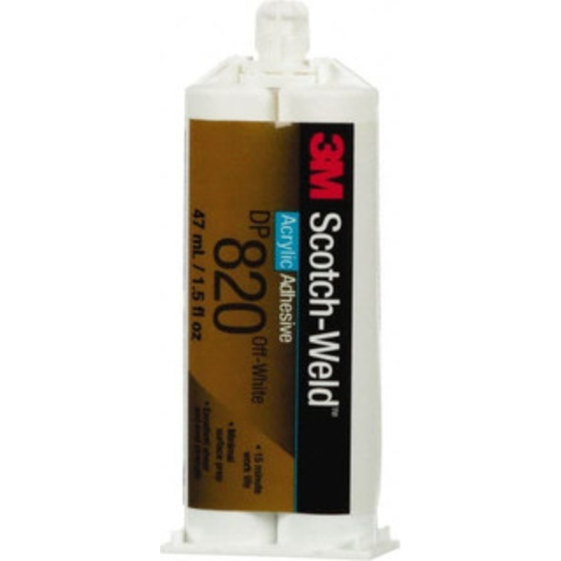 3M 48.5 mL Cartridge Two Part Acrylic Adhesive 15 to 20 min Working Time 7010412194 – 39362728