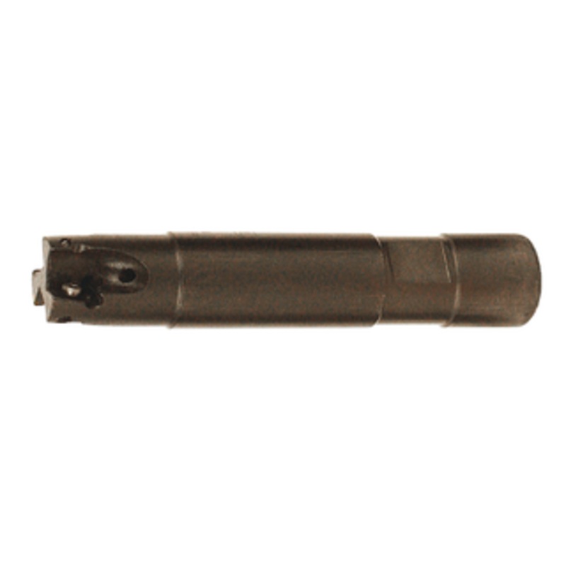 Akuma 90 Degree Indexable End Mill for 3 APKT1003 Inserts, Cutting Dia. .875, Shank Dia. .750, 4.5 OAL – APPS.10.087.R-S.075