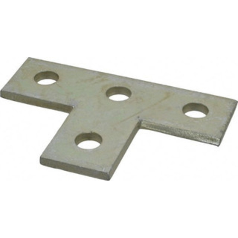 Thomas & Betts Zinc Dichromate Steel Flat Plate Strut Fitting Used with Joining Metal Framing Channel & Strut AB-220 – 54055439
