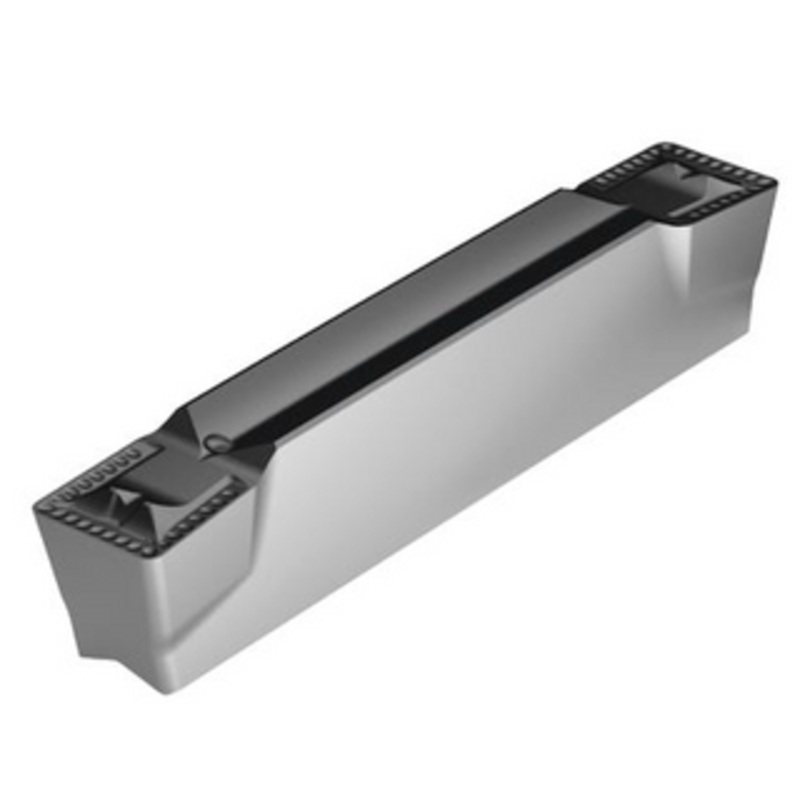 Walter GX Grooving & Parting Carbide Insert, UD4 Chipbreaker, Grade WSM33S, Neutral Lead Angle, 0.016 Radius, 0.157 Insert Cut Width, Insert GX24-3E400N04-UD4