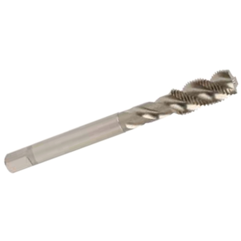 YMW Taps 4 Flute Vanadium H.S.S. Spiral Fluted Bottoming Tap, 1-12 Thread Size H5 Limit