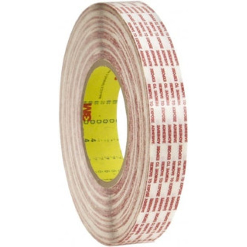 3M 1 x 60 Yd Rubber Adhesive Double Sided Tape 6 mil Thick, Polypropylene Film Liner, Series 476XL 7010295386 – 66267873