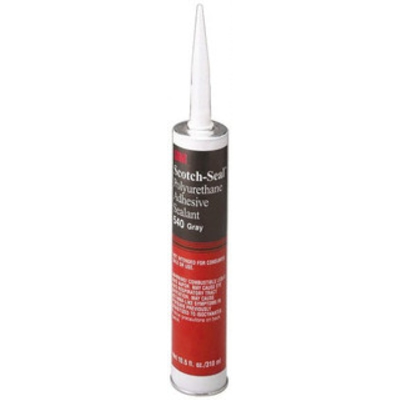 3M 10.5 oz Cartridge Black Polyurethane Joint Sealant -40 to 194F Operating Temp, 90 min Tack Free Dry Time, 24 hr Full Cure Time, Series 540 7100001804 – 85057461