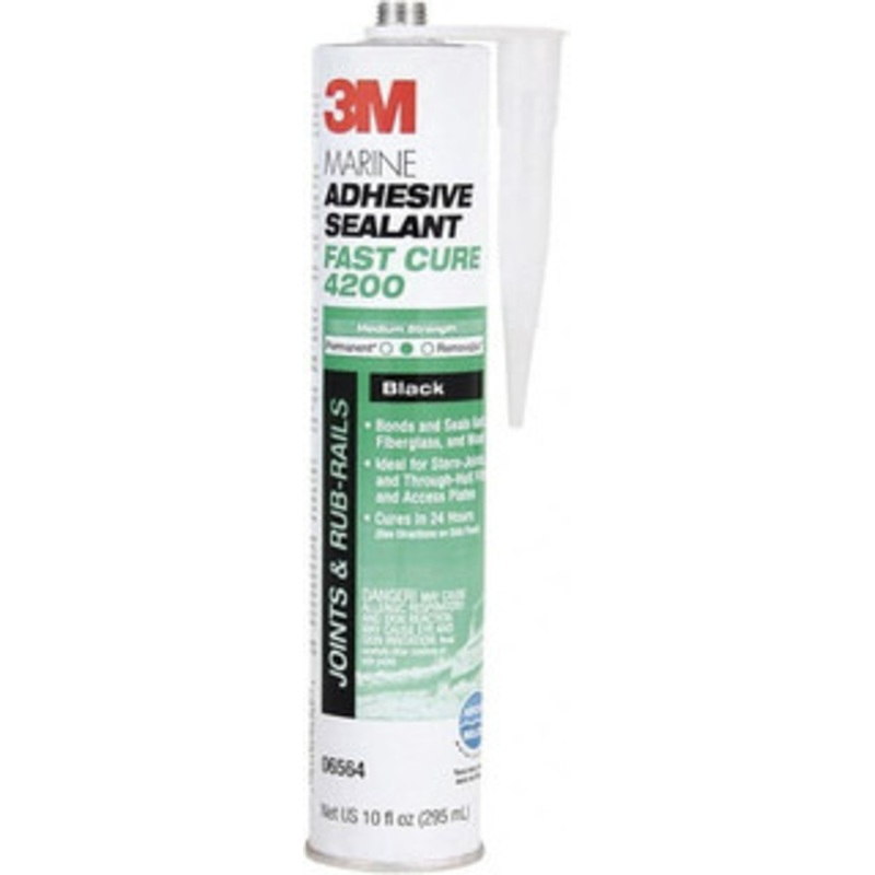 3M 10 oz Cartridge White Polyurethane Marine Adhesive Sealant 190F Max Operating Temp, 48 hr Tack Free Dry Time 7100006227 – 80113731