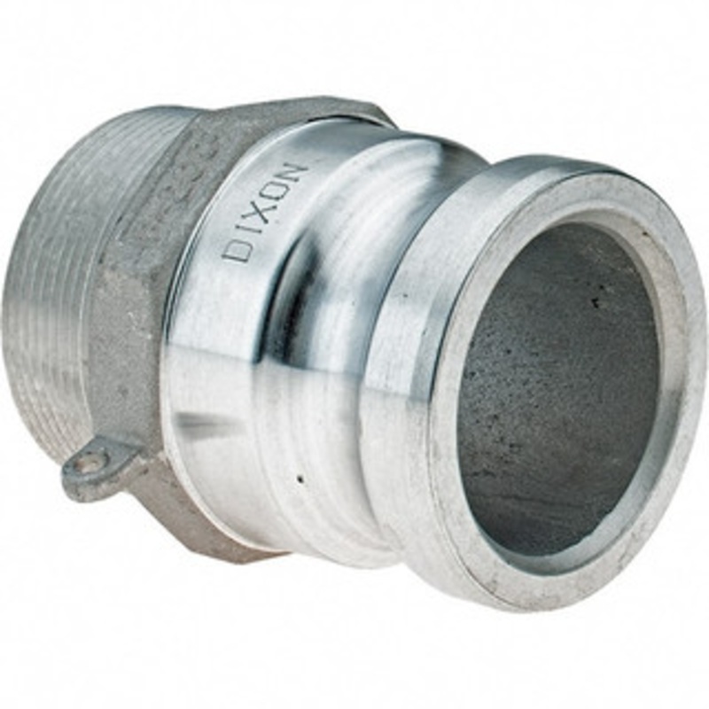 Value Collection 2 Cam & Groove Male Adapter Male NPT Thread Part F, Aluminum, for Suction & Discharge Hose BD-13782 – 53574992