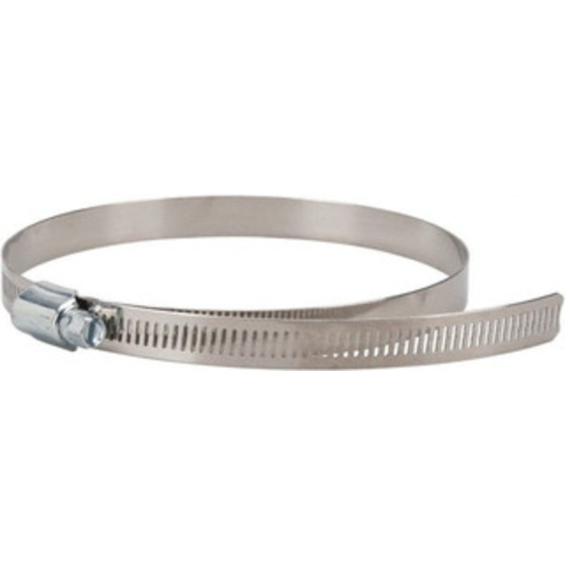 Value Collection SAE Size 96, 4-1/2 to 6-1/2 Diam, Stainless Steel/Carbon Steel Worm Drive Clamp 1/2 Wide, Material Grade 201 MS01B115165B – 40779365