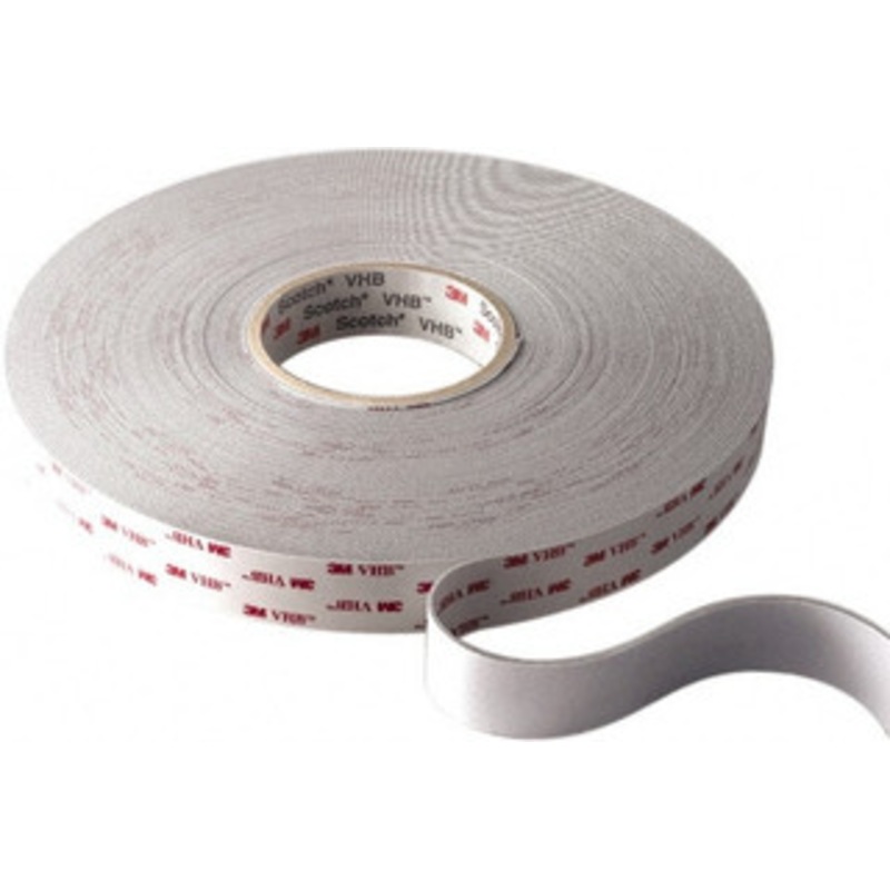 3M 1 x 36 Yd Acrylic Adhesive Double Sided Tape 45 mil Thick, White, Acrylic Foam Liner, Continuous Roll, Series 4945 7000048469 – 52632312