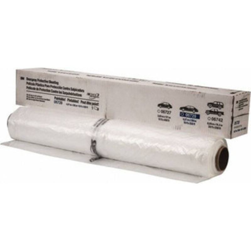 3M 192 Wide x 400 ft. Long x 0.4 mil Brown Specialty Coated Paper Masking Film 3.5 Lb/In Tensile Strength 7100139893 – 06270904