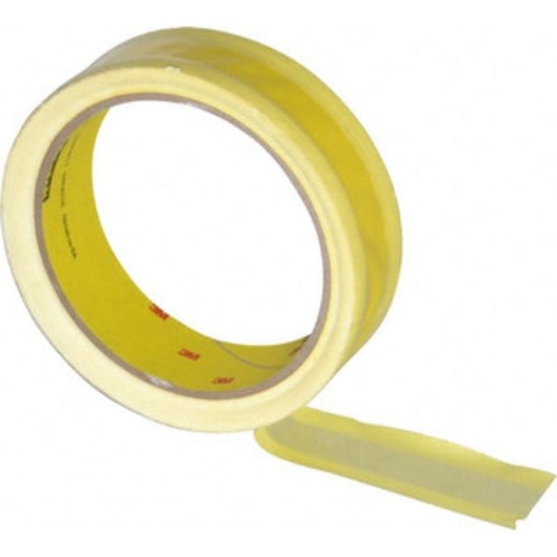 3M 36 Yd x 1 Yellow Polyethylene Film Tape 3 mil, Acrylic Adhesive, 8 Lb/In Tensile Strength, Series 695 7000048595 – 04583118