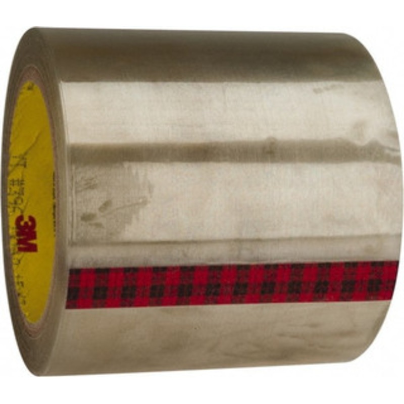 3M 36 Yd x 4 Clear Polyester Film Tape 4.1 mil, Rubber Adhesive, 43 Lb/In Tensile Strength, Series 396 7000148368 – 04582433