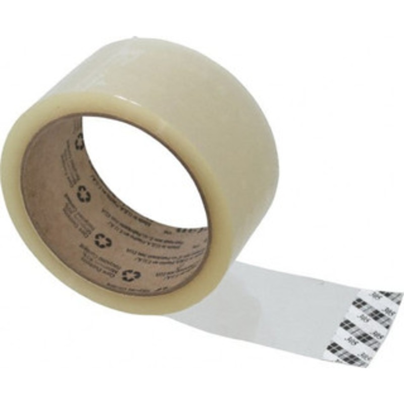 3M Pack of (36) 50mm Rolls 2 x 55 Yd Clear Acrylic Adhesive Sealing Tape Polypropylene Film Backing, 1.8 mil Thick, 19 Lb Tensile Strength, Series 305 7000107614 – 04582755