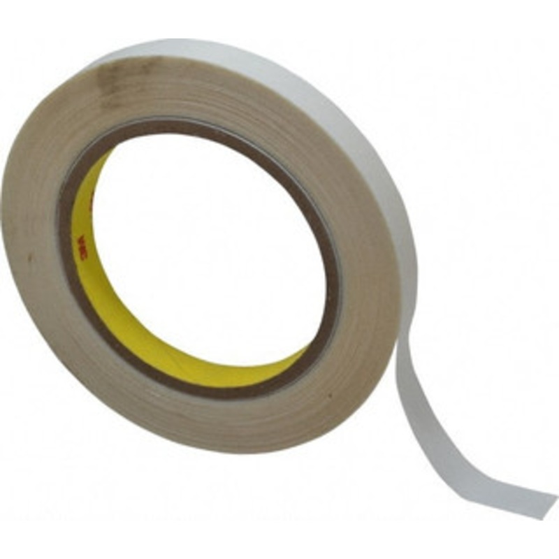 3M 1/2 x 36 Yd Acrylic Adhesive Double Sided Tape 3.9 mil Thick, Clear, Polyester Film Liner, Continuous Roll, Series 444 7000048428 – 65364606
