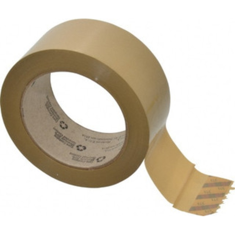 3M 2 x 110 Yd Natural (Color) Rubber Adhesive Sealing Tape Polypropylene Film Backing, 1.9 mil Thick, 44 Lb Tensile Strength, Series 371 7010311727 – 65363855