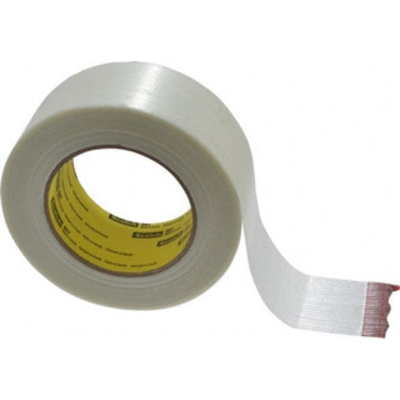 3M 2 x 60 Yd Clear Rubber Adhesive Packaging Tape Polypropylene Film Backing, 6 mil Thick, 170 Lb Tensile Strength, Series 897 7000123443 – 01804152