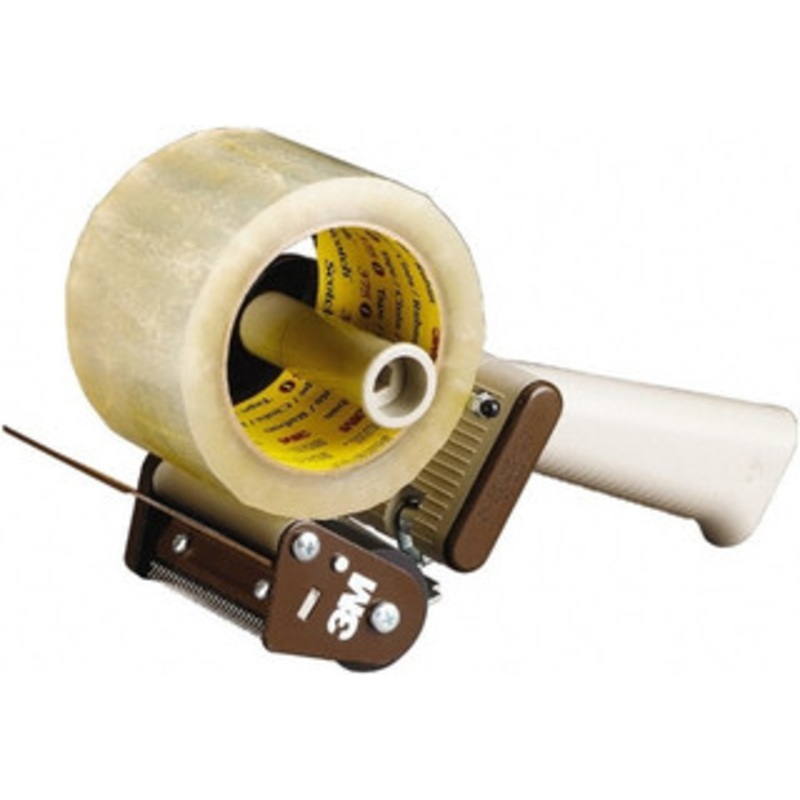 3M 3 Wide, Pistol Grip Style, Handheld Tape Dispenser For Use with Box Sealing Tape 7000056830 – 52630639