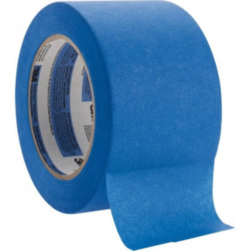 3M 3 Wide x 180 ft. Long x 5.7 mil Blue Paper Painters Tape 27 Lb/In Tensile Strength, Series 2090 7100185142 – 71429799