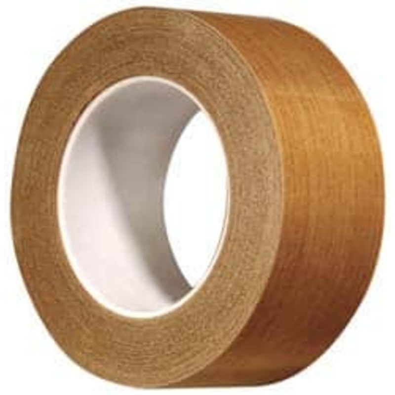 3M 36 Yd Long x 3/4 Wide, Series 5453, Brown Silicone Glass Cloth/PTFE Tape 8.2 mil Thick, 175 Lb/In Tensile Strength 7000050132 – 03000130