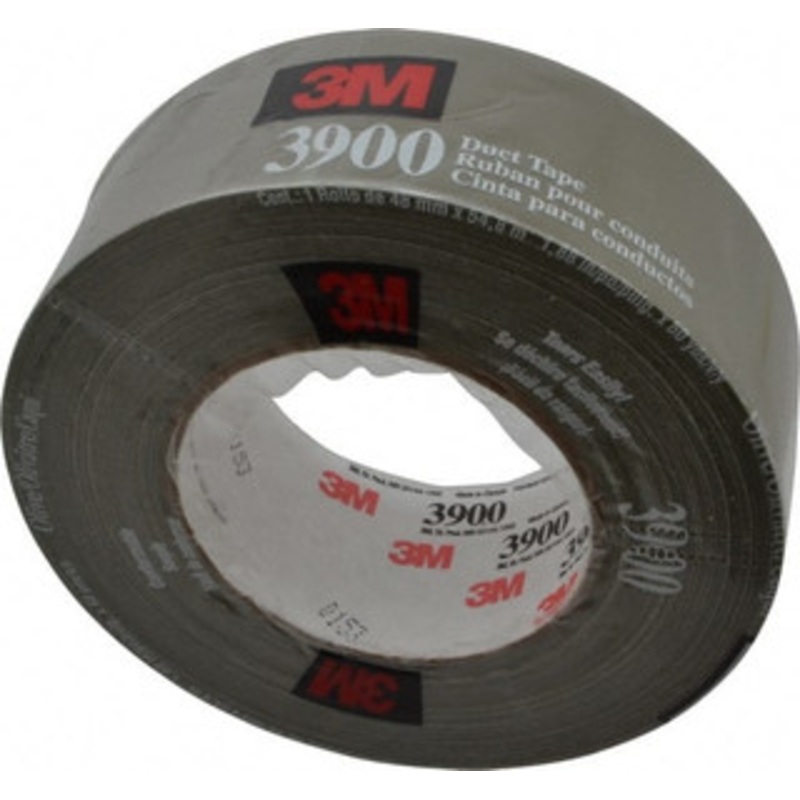 3M 55m x 2 x 8.1 mil Green Polyethylene Film Duct Tape Rubber Adhesive, 32 Lb Tensile Strength, 200F Max, Series 3900 7000049744 – 04582979