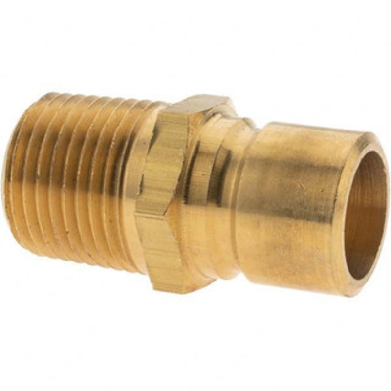 Value Collection Brass Hydraulic Hose Coupler Dust Plug -8 Hose Size, 1/2 Hose Diam BD–2672-6 – 53620845